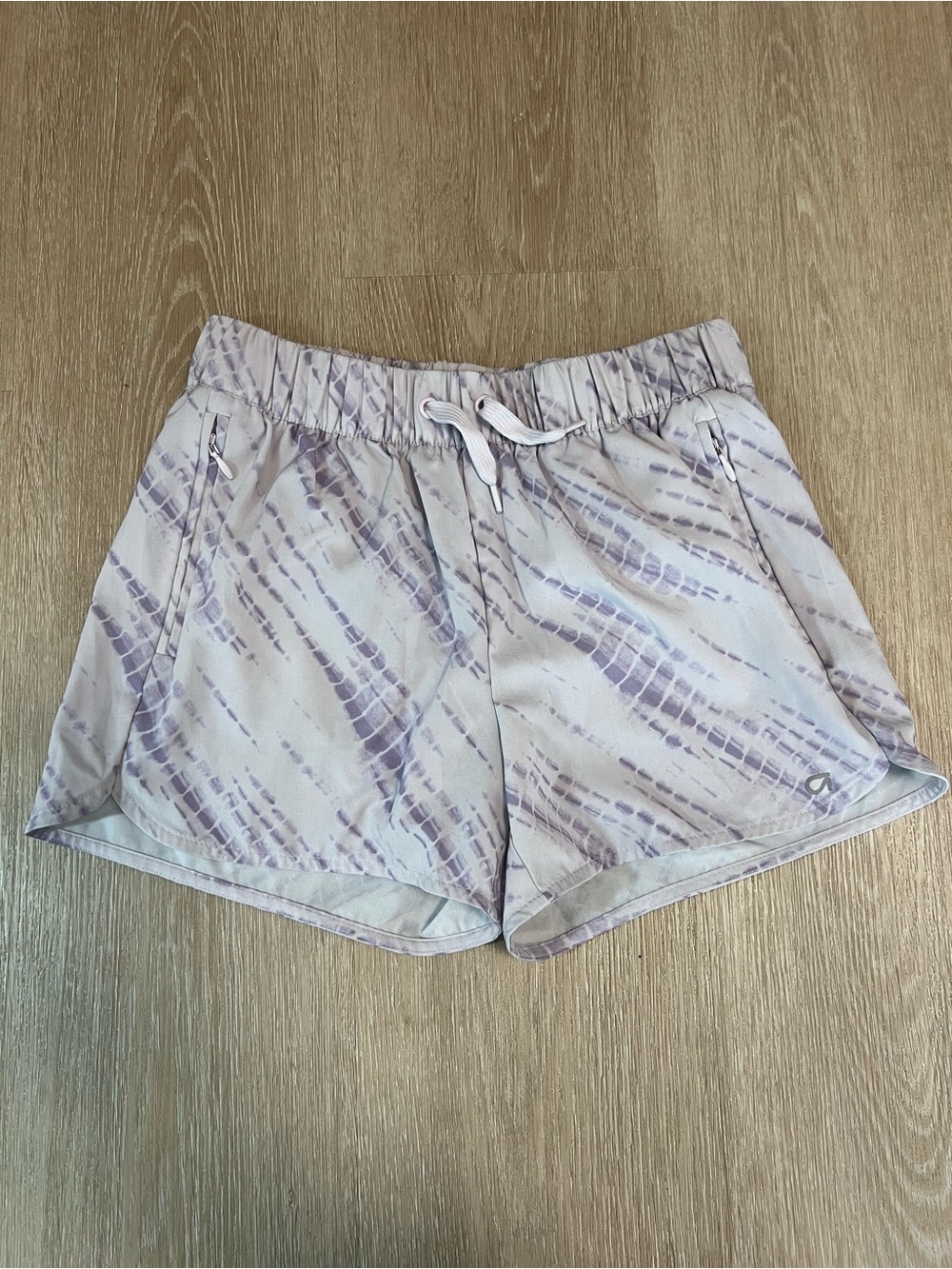 GAP Light Purple Tie-Dye Athletic Shorts Summer Beach Chic Girls Size XL